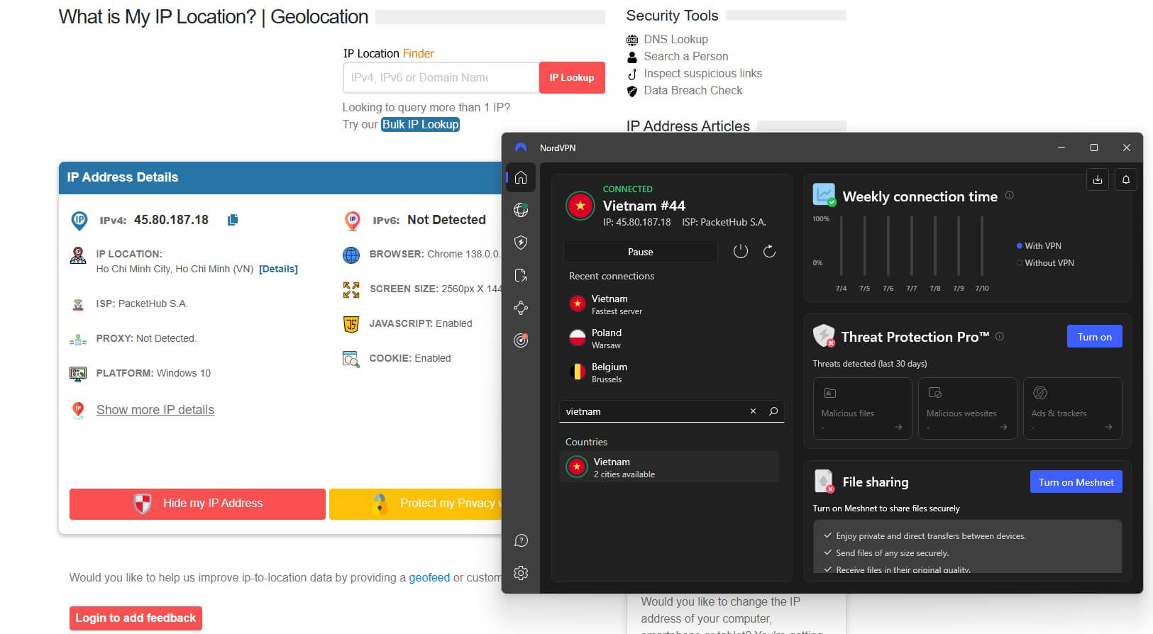 Nordvpn Vietnam Ip Location