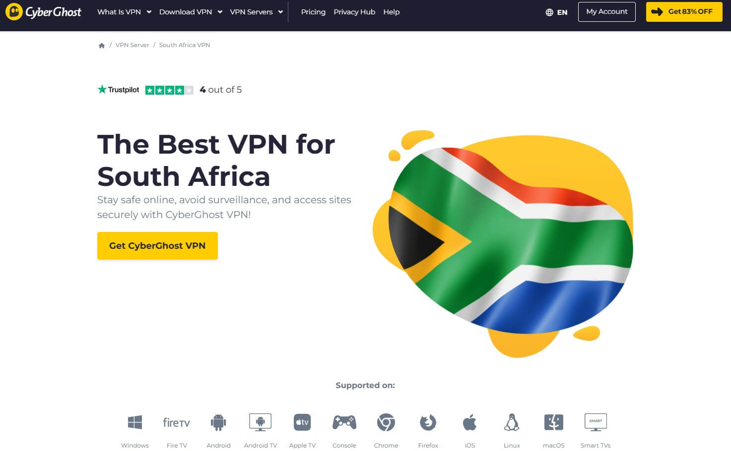 Cyberghost South Africa