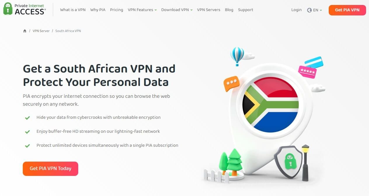 Pia Vpn South Africa