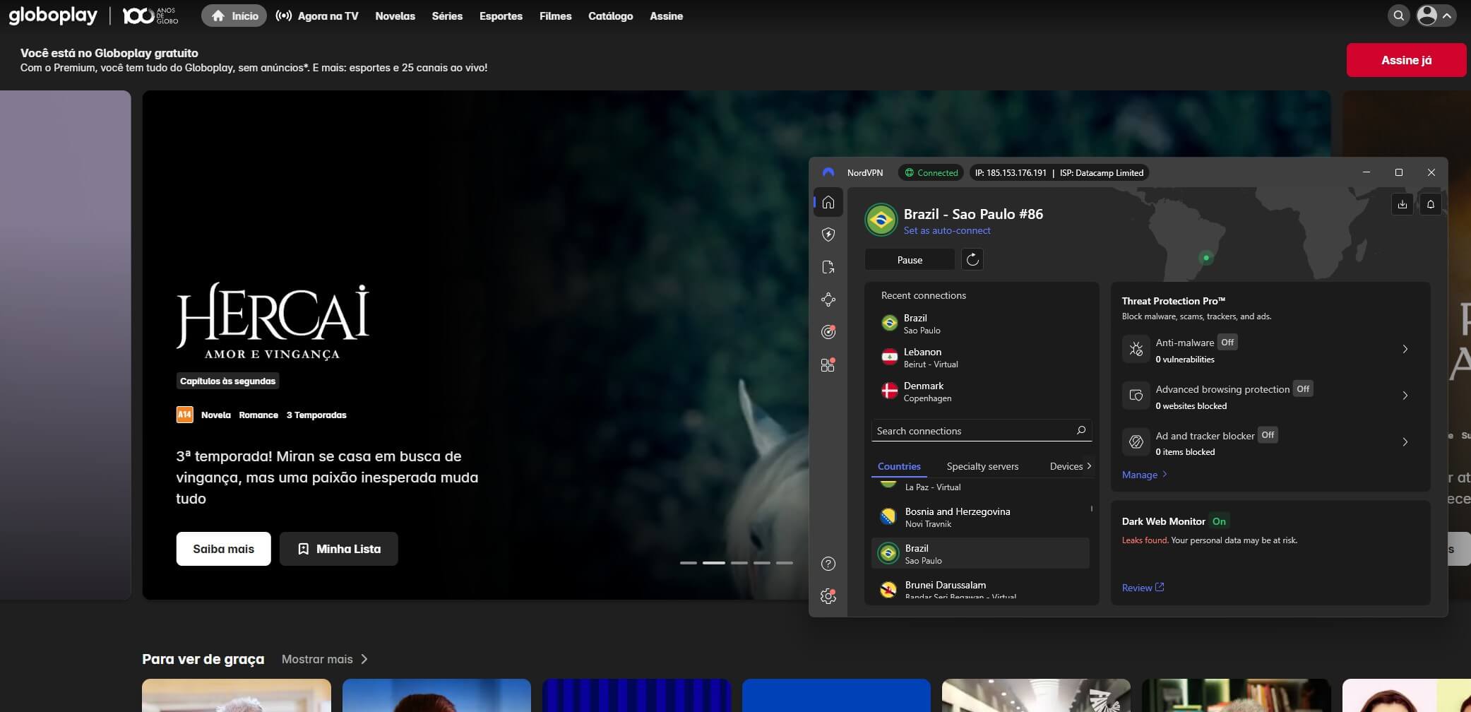 Nordvpn Globoplay
