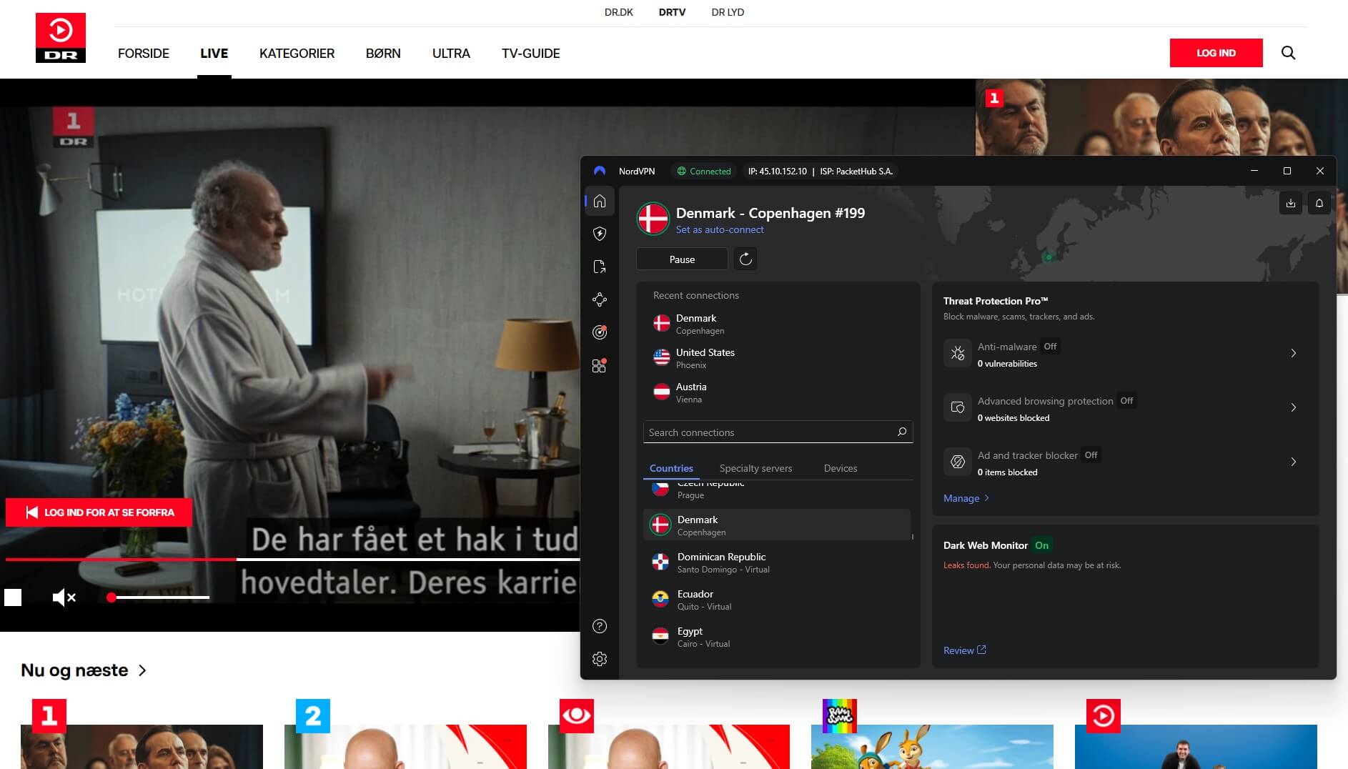 Nordvpn Denmark Tv Unblocked