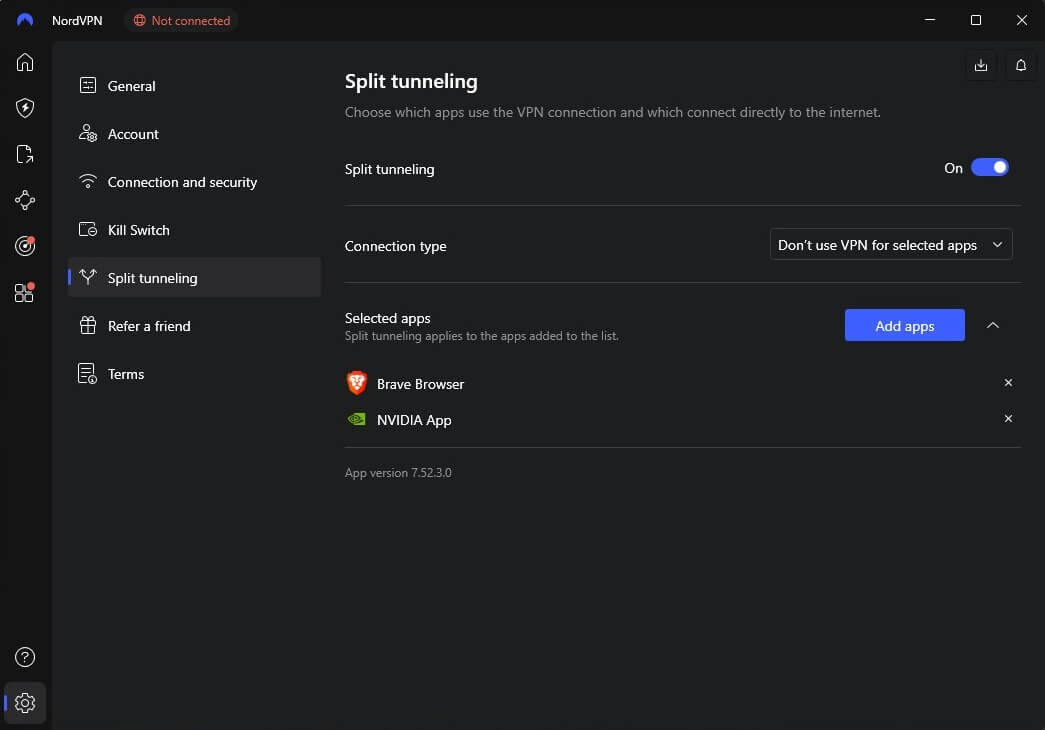 Nordvpn Split Tunneling