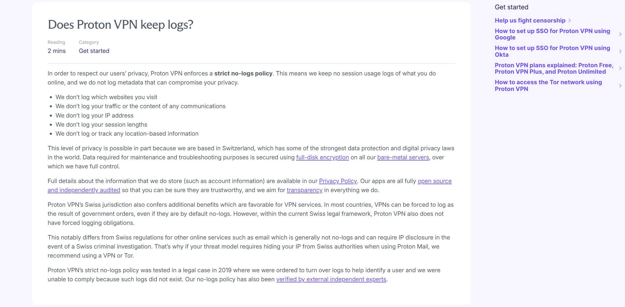 Proton Vpn Log Policy