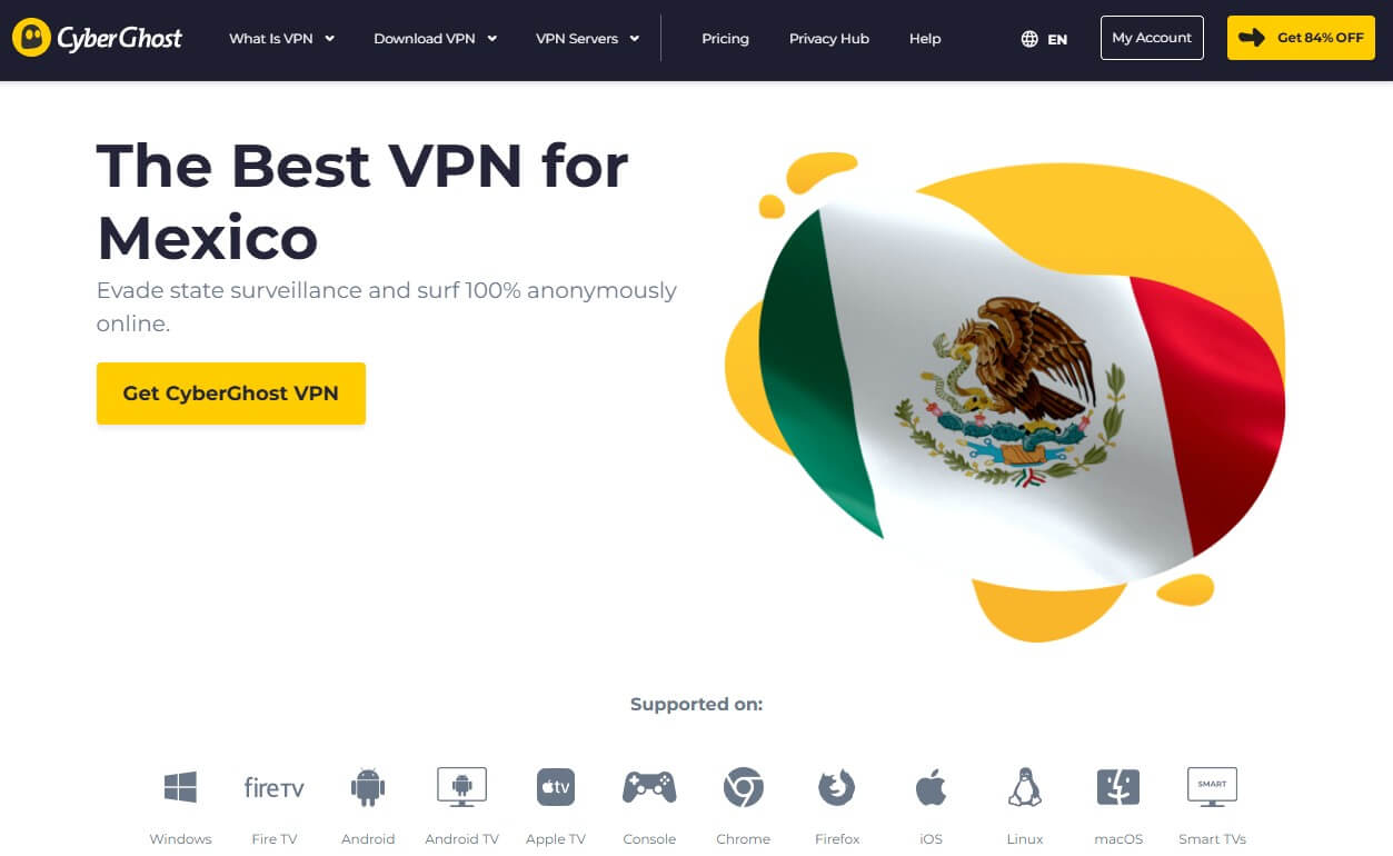 Cyberghost Mexico