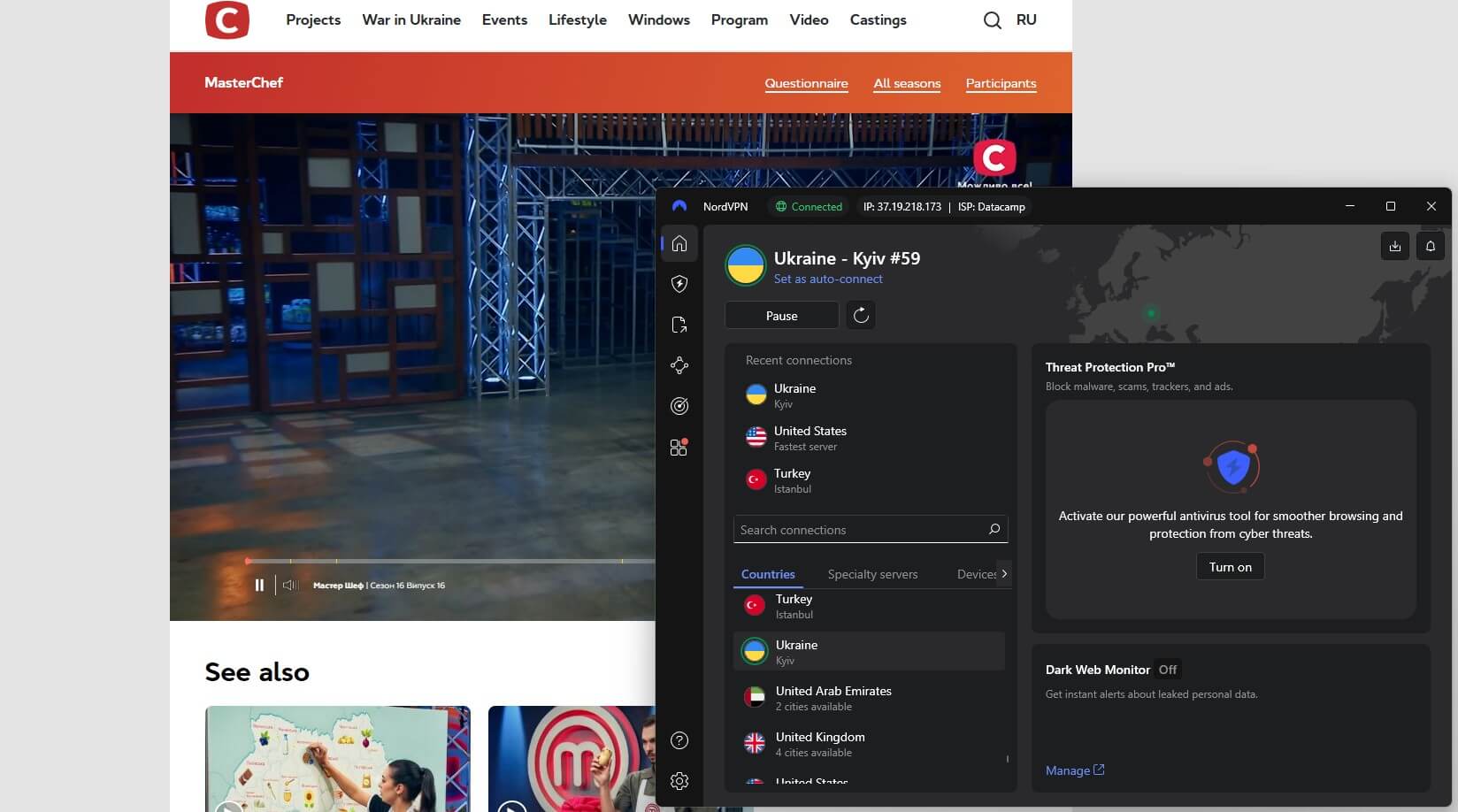 Nordvpn Stb Ukraine Tv