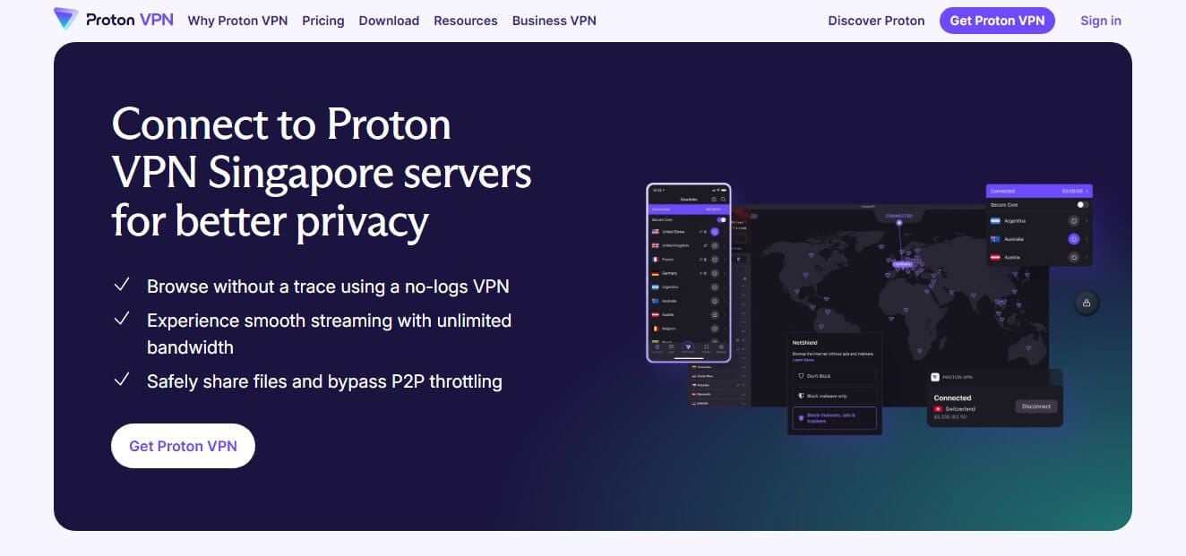 Proton Vpn Singapore