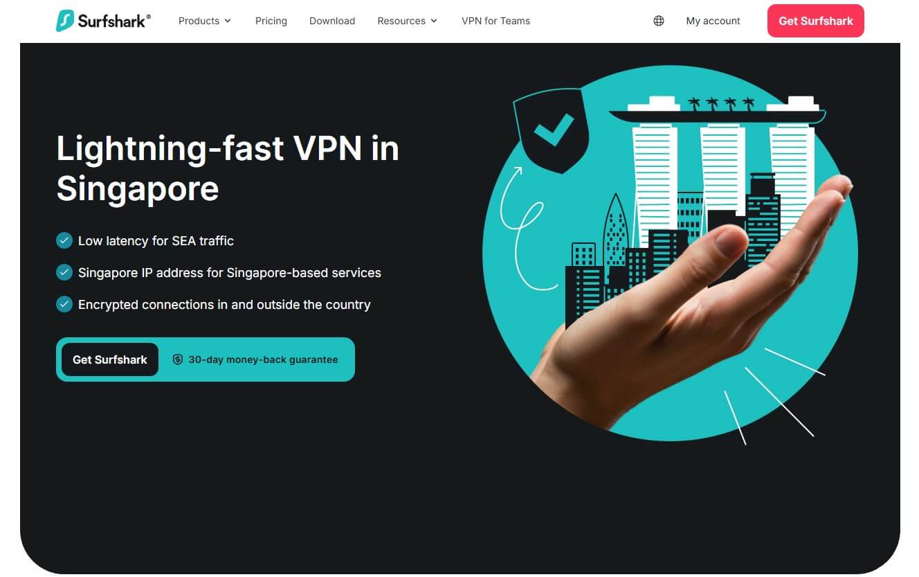 Surfshark Singapore