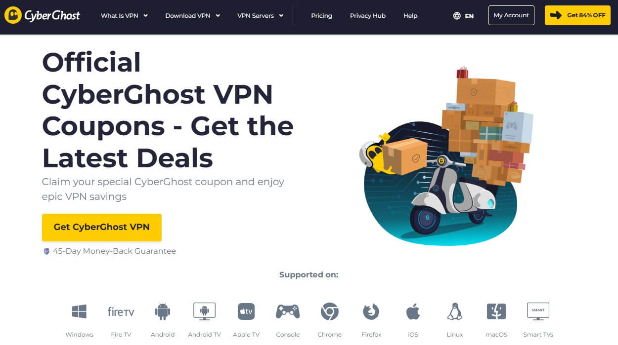 Cyberghost Best Vpn Deals
