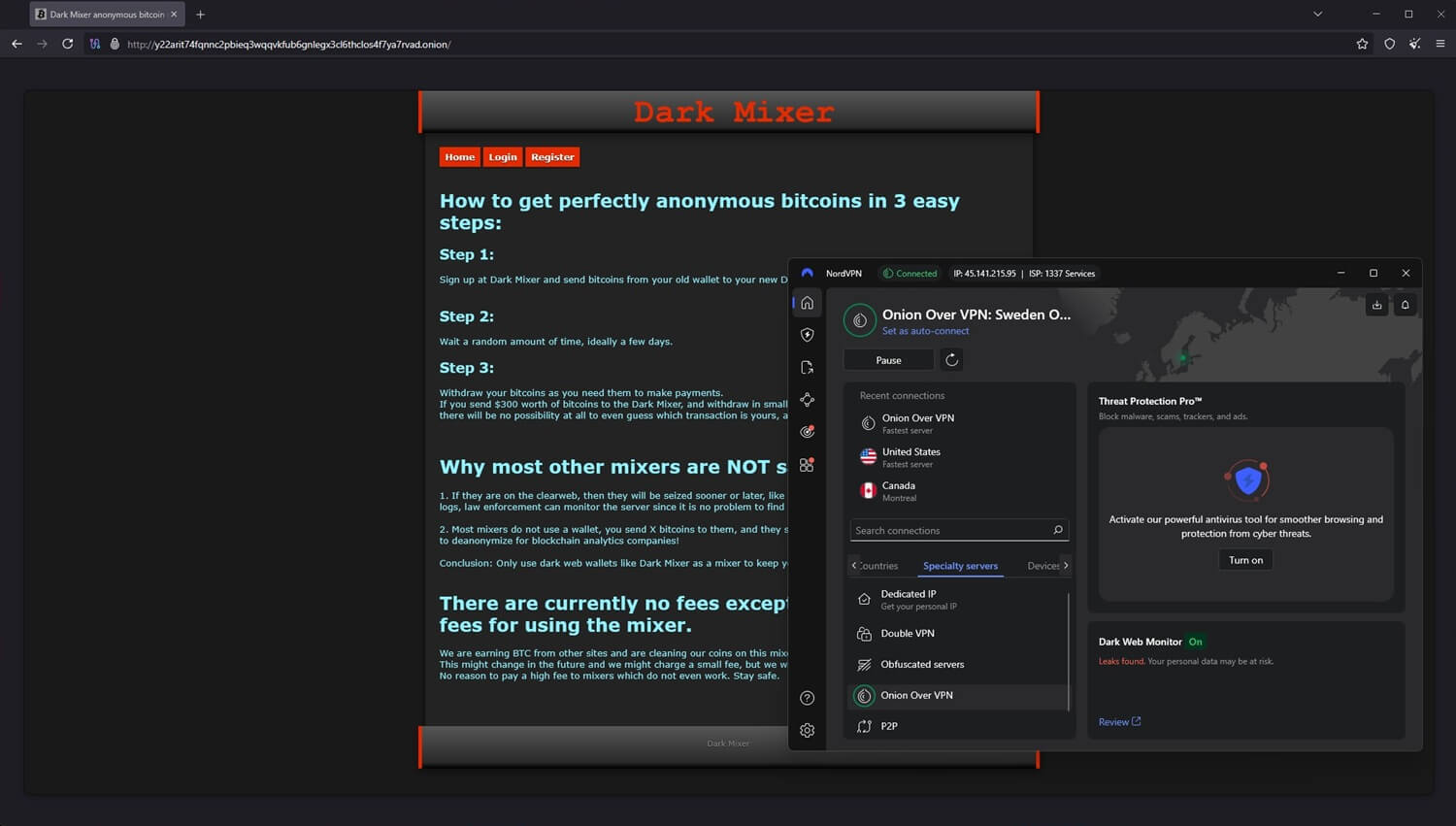 Nordvpn Dark Web Tor