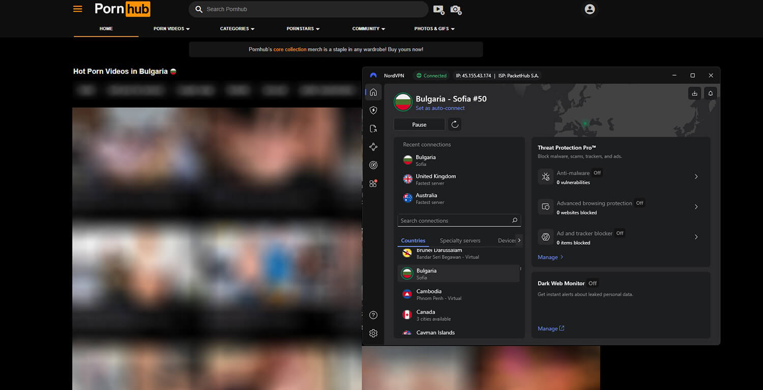 Nordvpn Pornhub Unblock Bulgaria