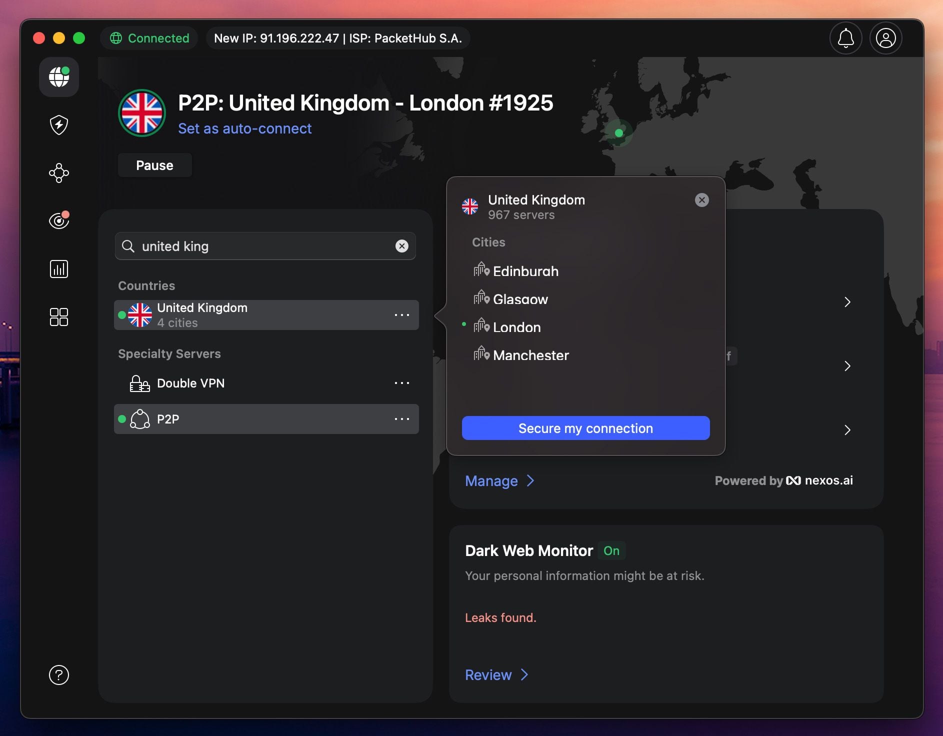 Nordvpn Vpn Uk Region