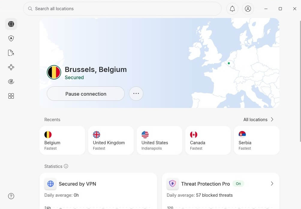 Nordvpn Belgium Ip App