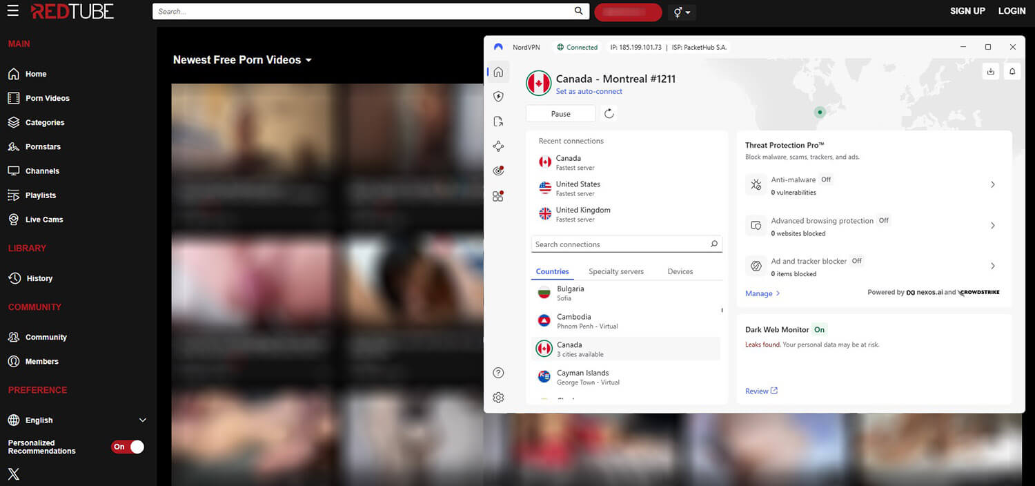 Nordvpn Redtube Oklahoma
