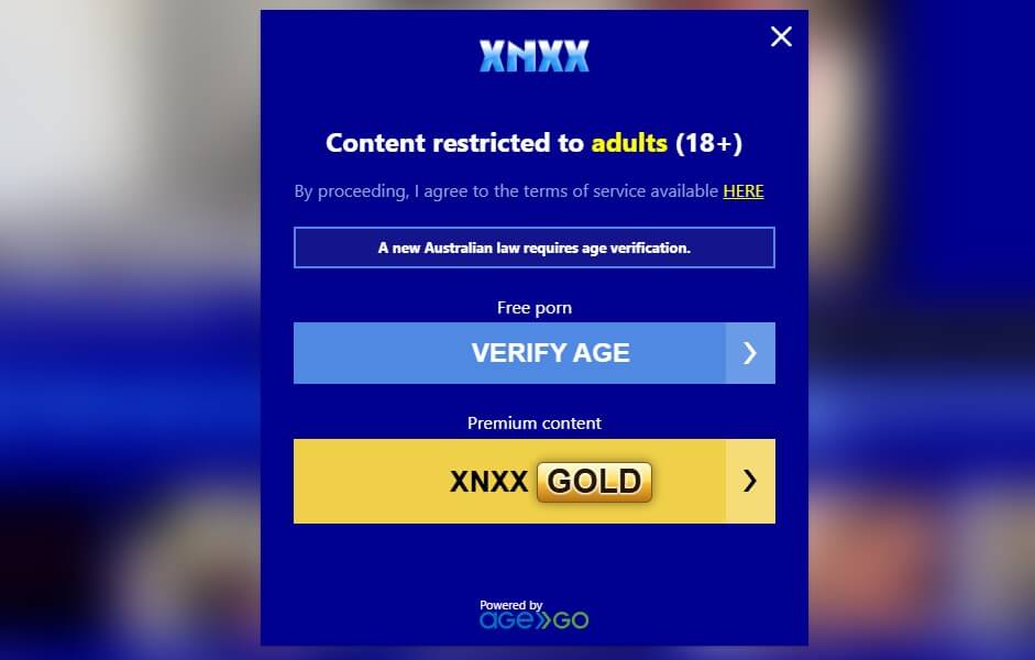 Xnxx Australia Age Verification