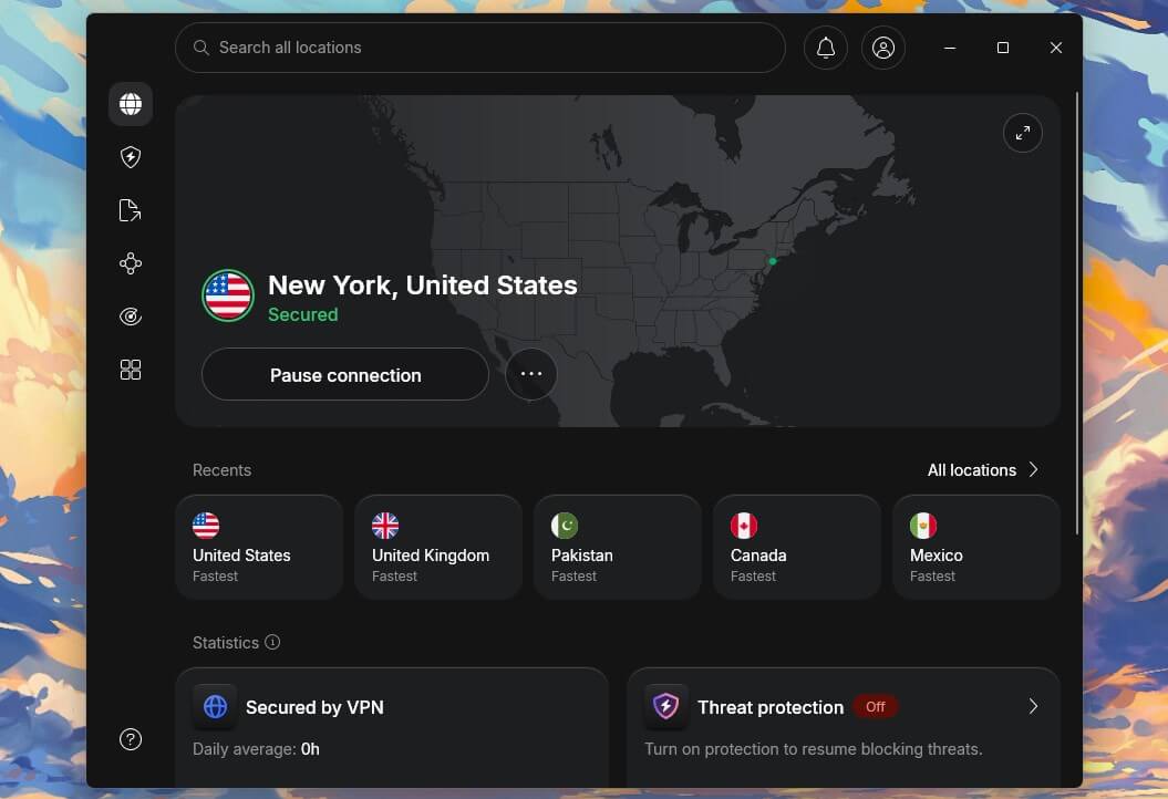 Nordvpn App Dark