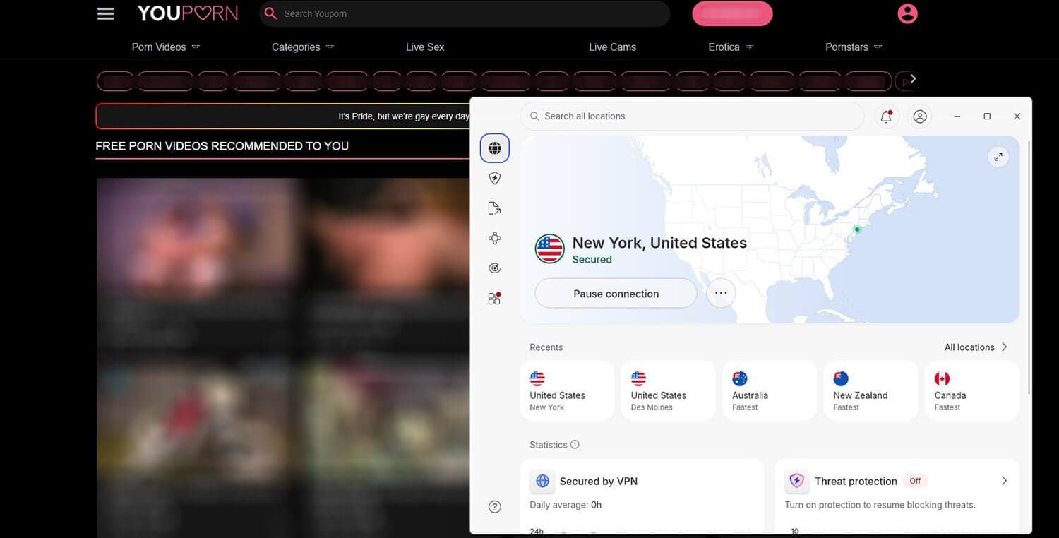 NordVPN Unblocks YouPorn Indonesia