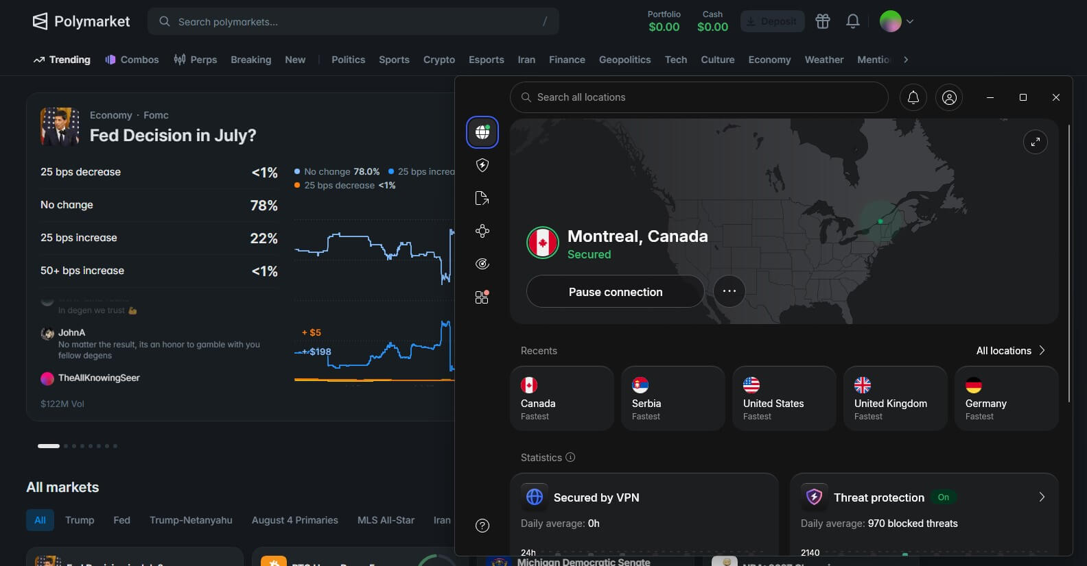 Nordvpn Polymarket Unblocked
