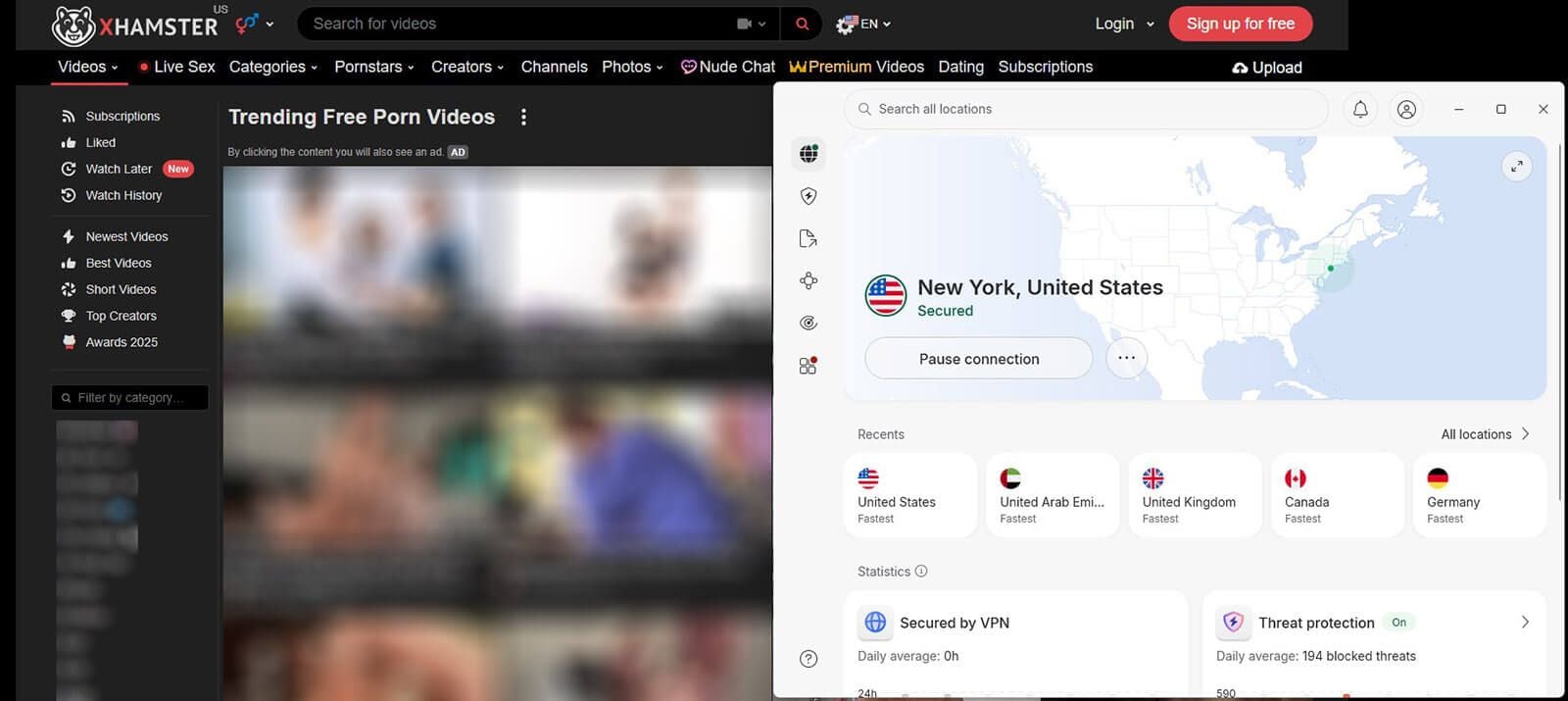 Xhamster Vpn Nordvpn Unblock