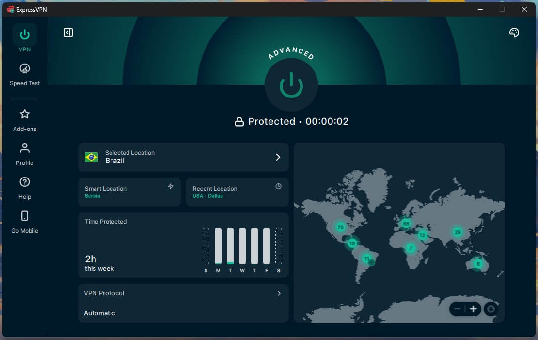 Expressvpn Brazil