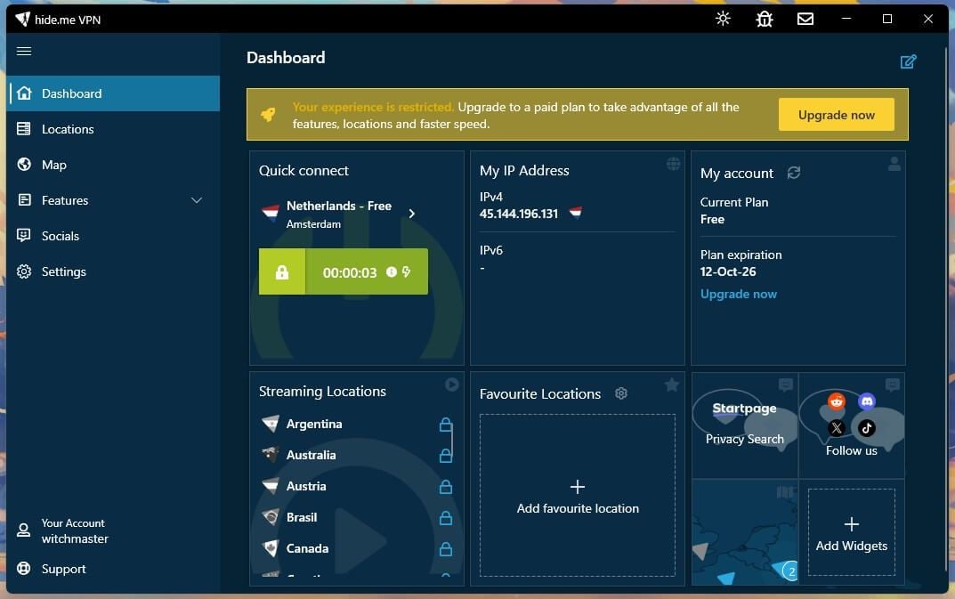 Hide.me Free Vpn App