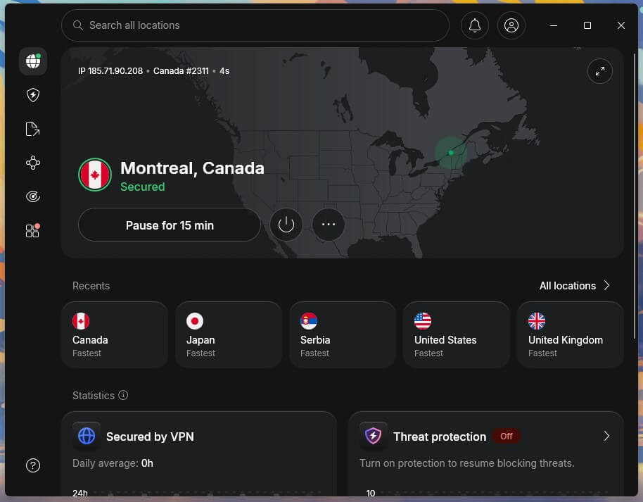 Nordvpn App Canada