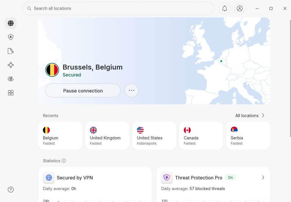 Nordvpn Belgium Ip App