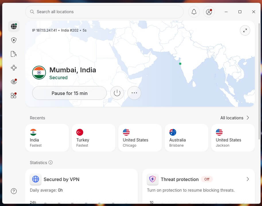 Nordvpn India
