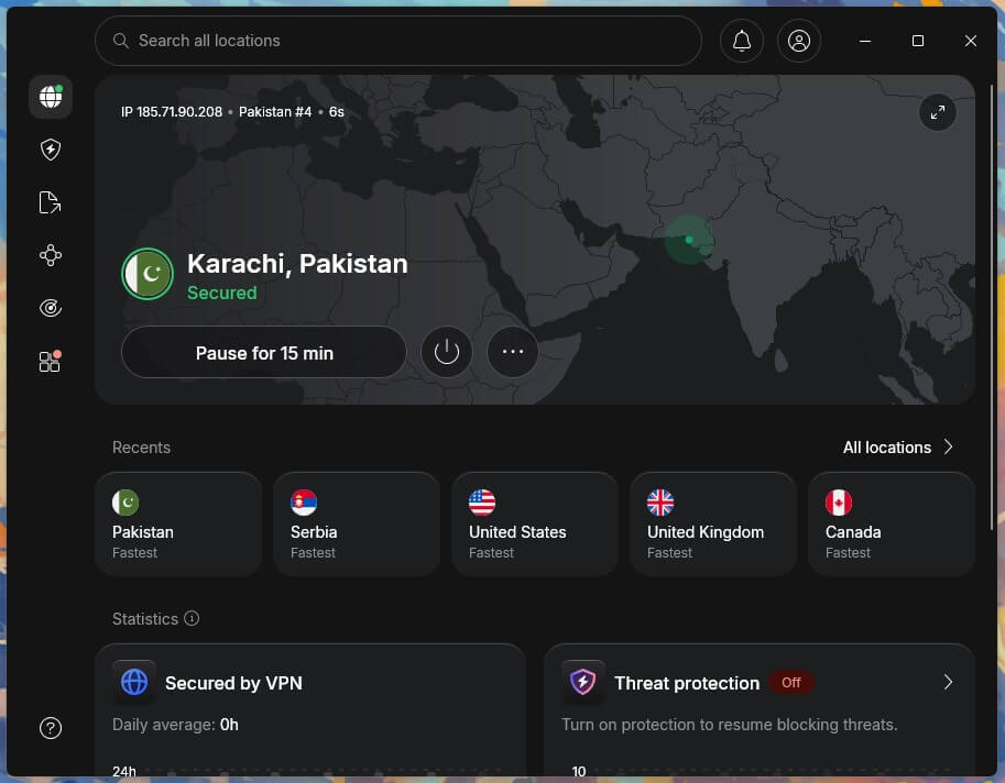 Nordvpn Pakistan