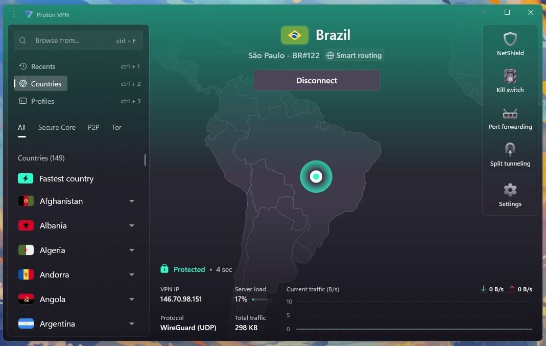 Proton Vpn App Brazil