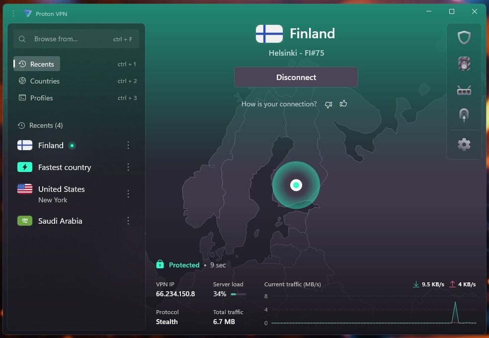 Proton Vpn Finland App