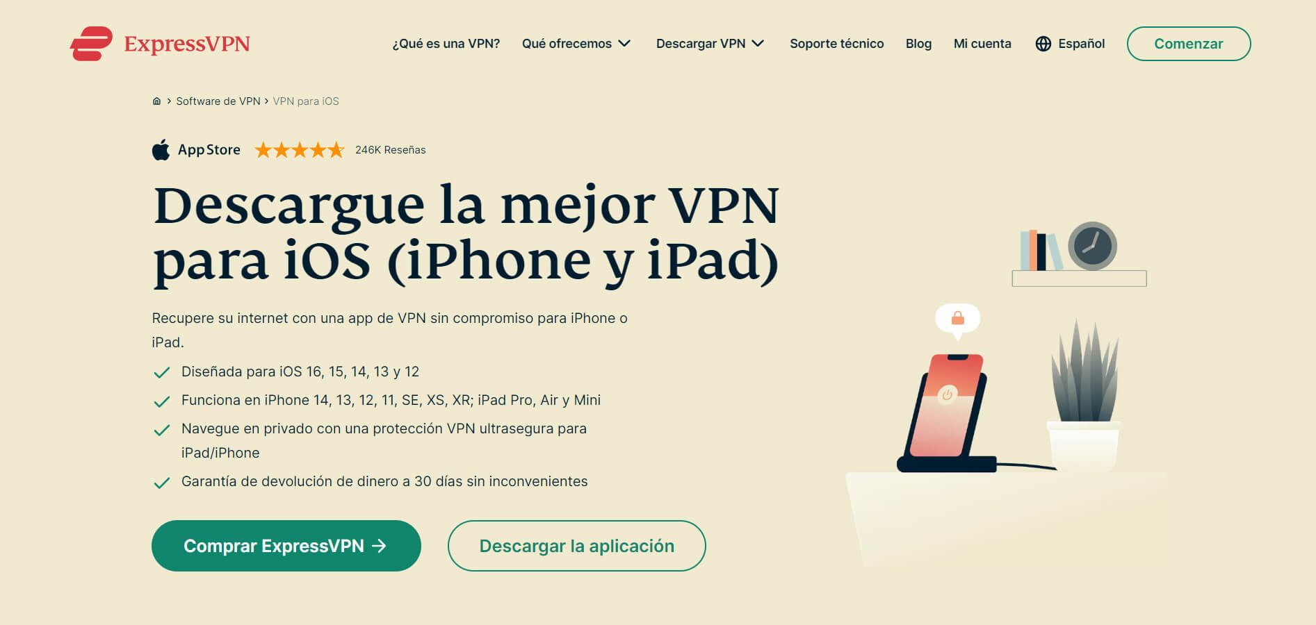 ExpressVPN iOS