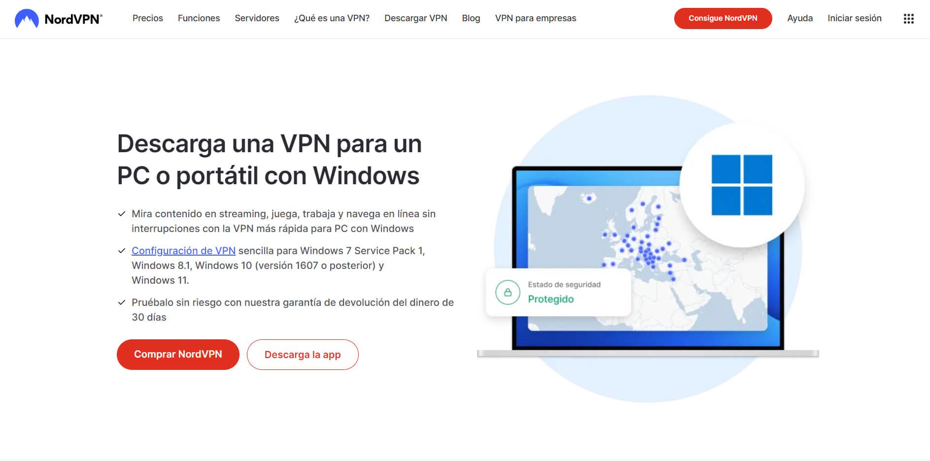 NordVPN para Windows