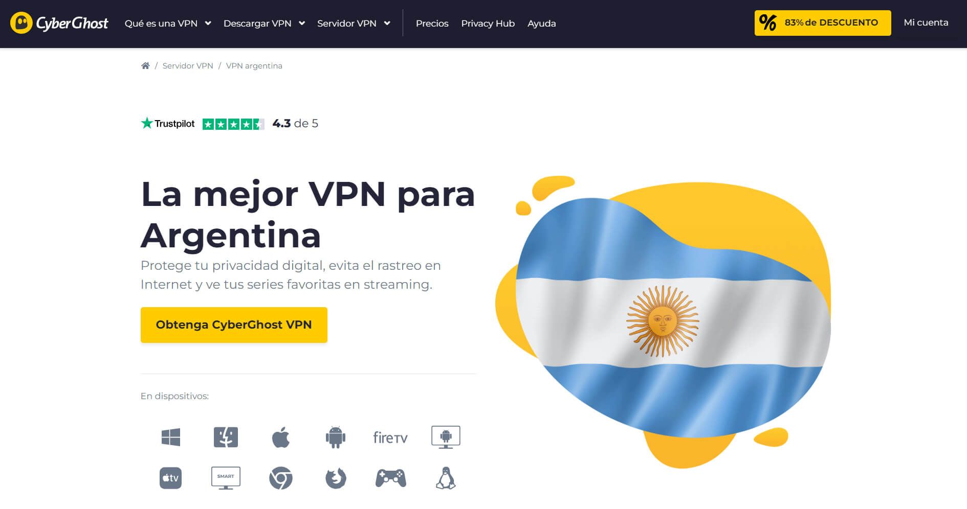 CyberGhost Argentina