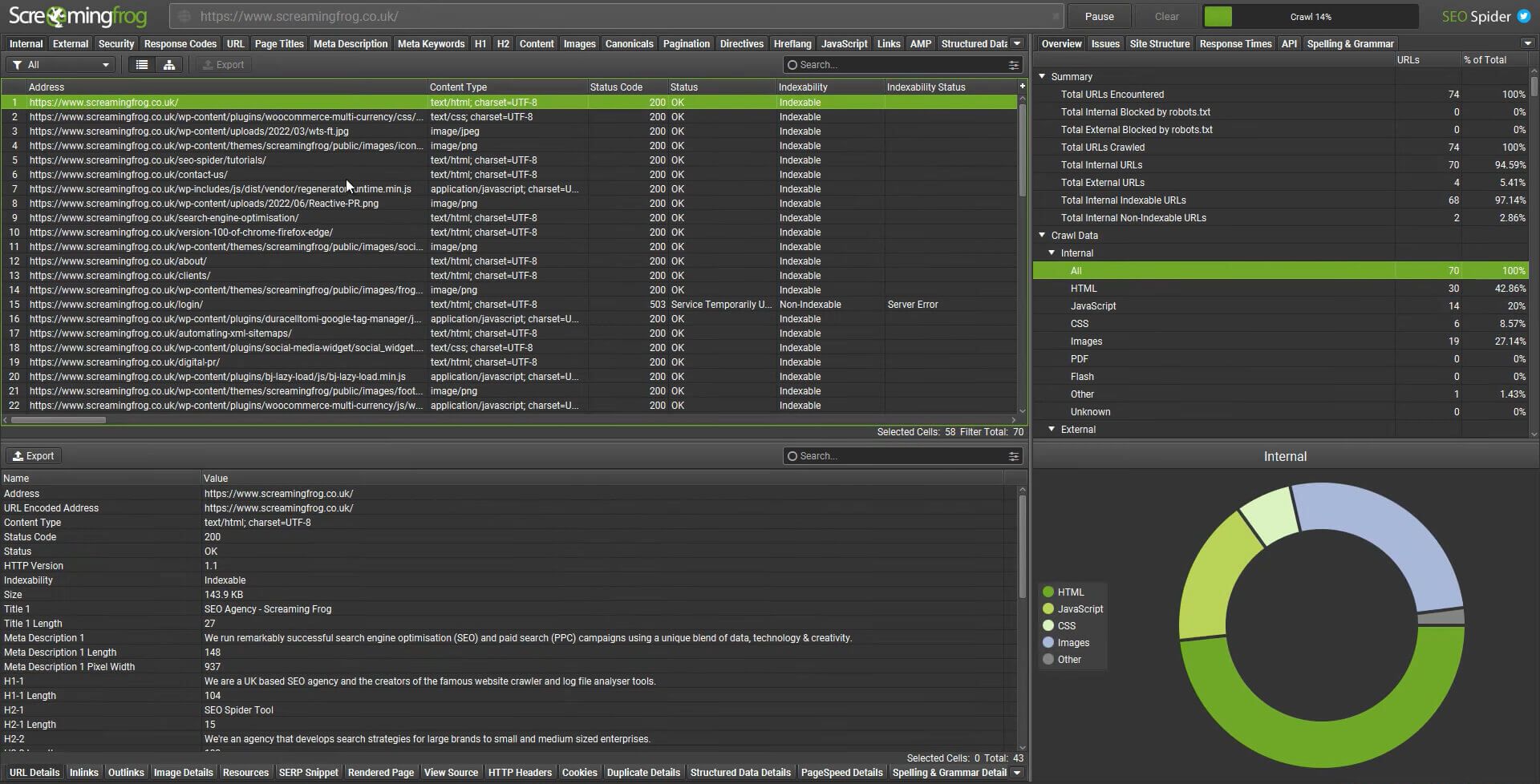 Screaming Frog Seo Spider