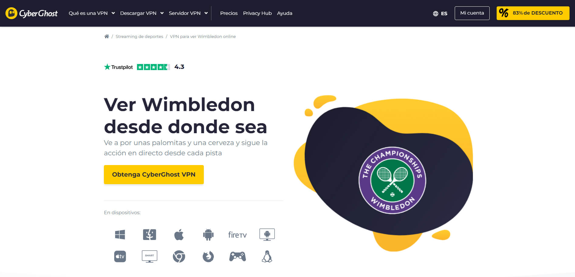 Cyberghost Wimbledon