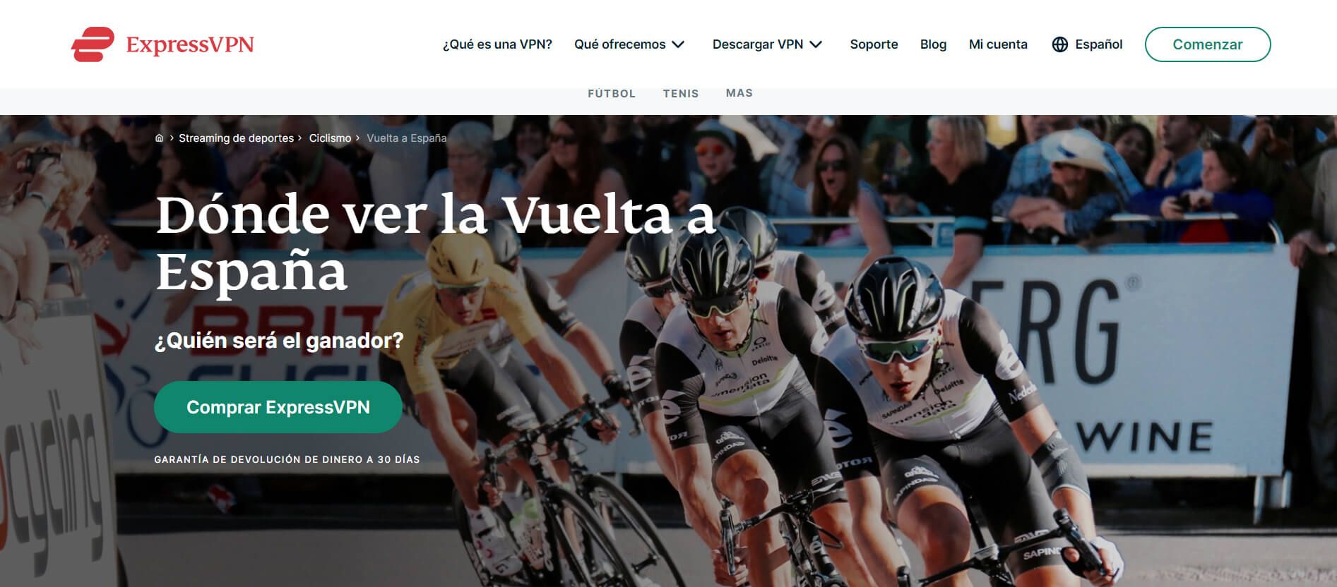 Expressvpn Vuelta España