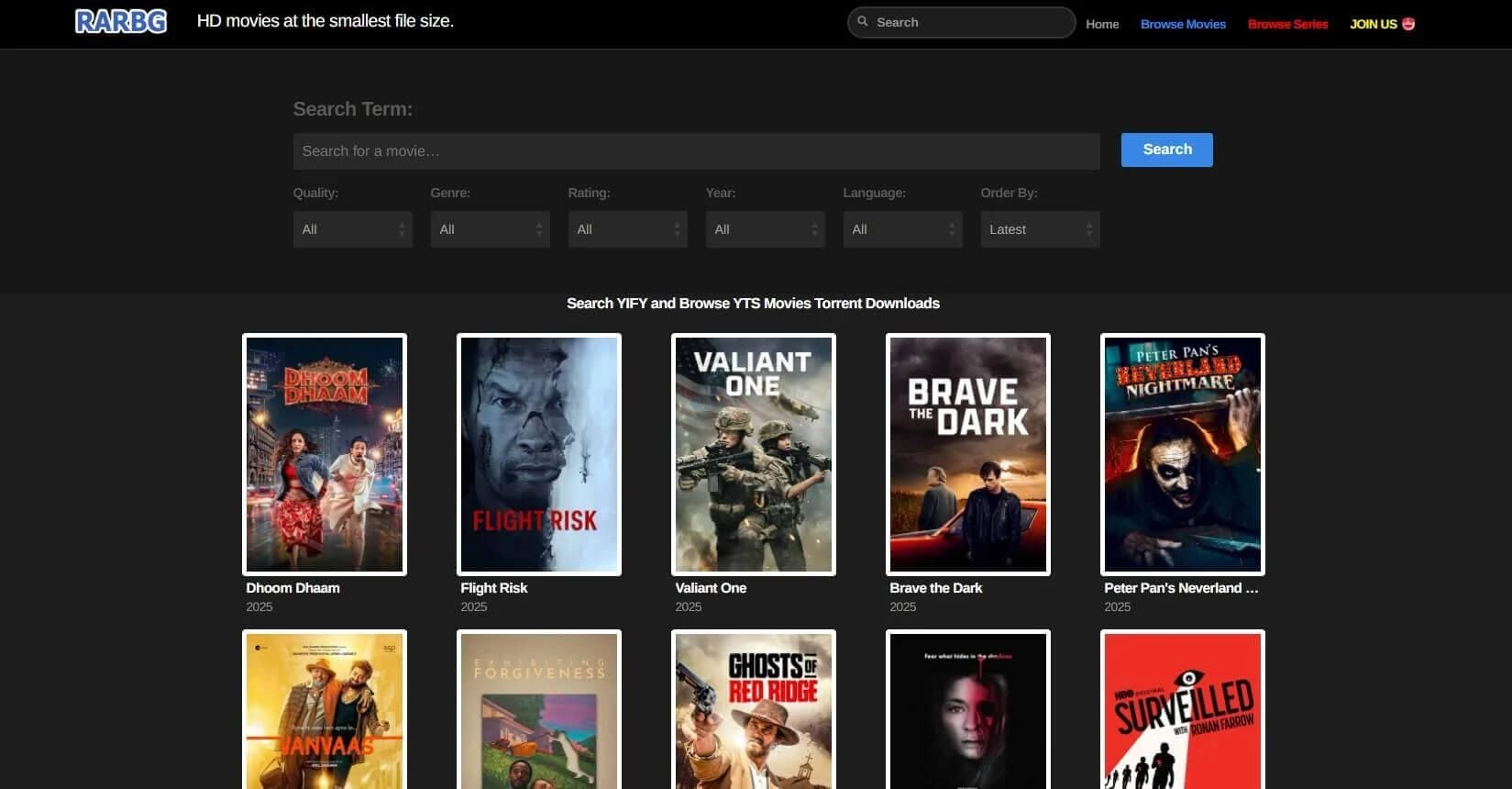 Sitio Para Descargar Torrents Rarbg