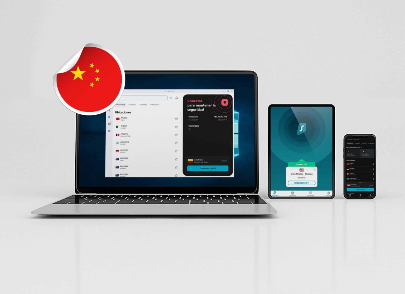 Surfshark Funciona En China