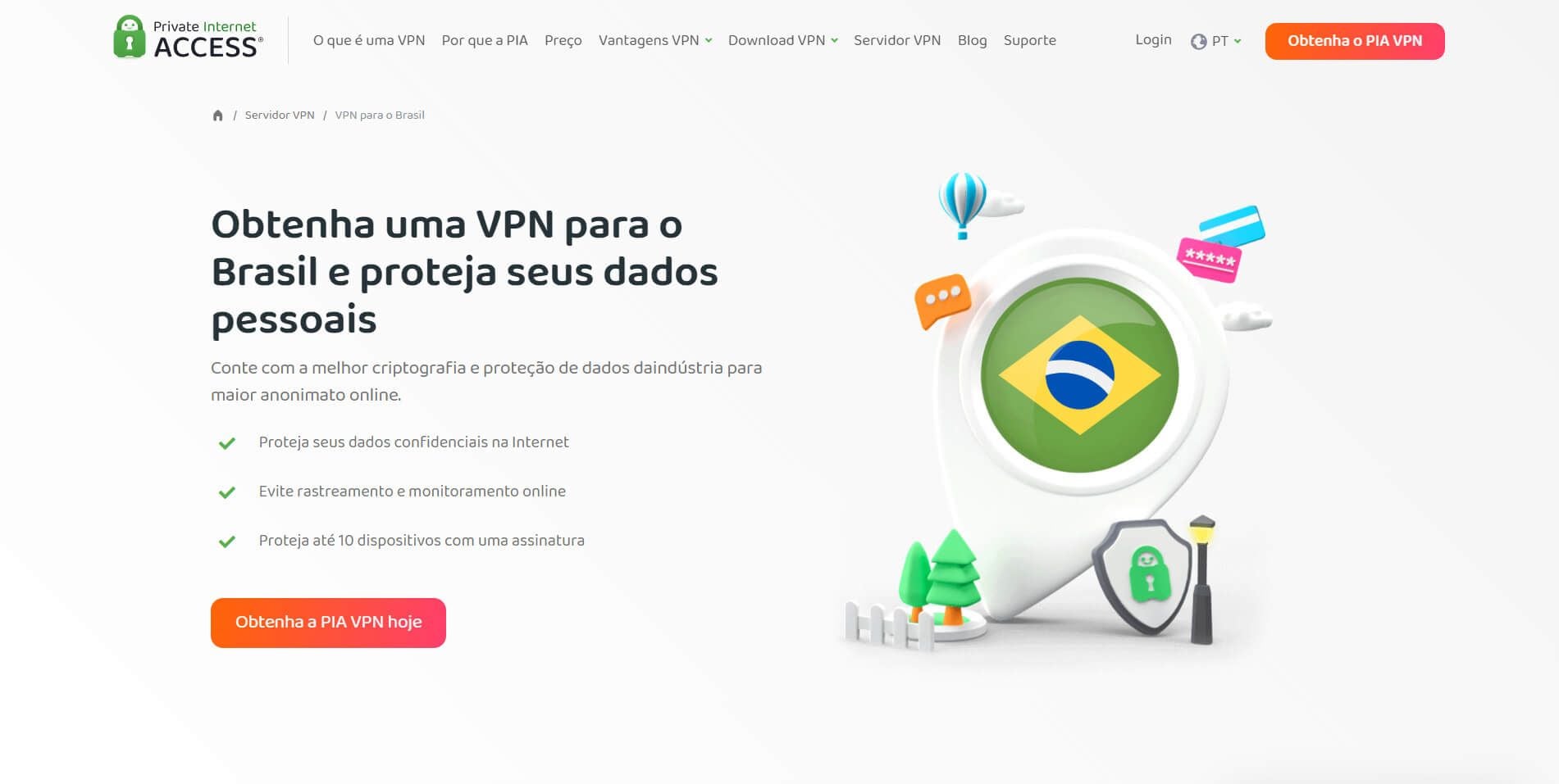 Private Internet Access Pia Vpn Para Brasil