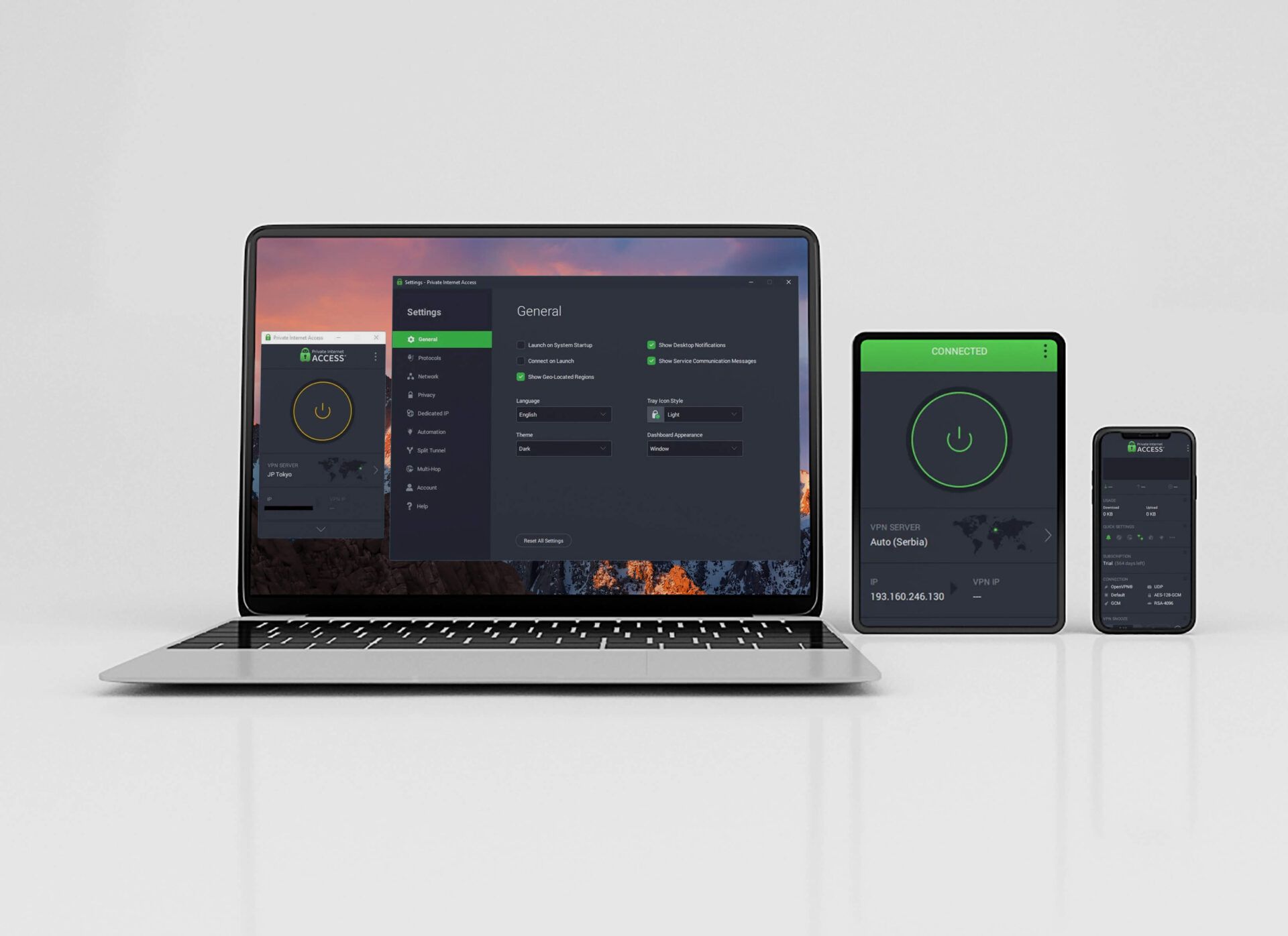 Private Internet Access Apps