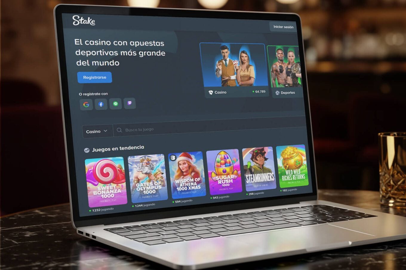 Desbloquear Stake Donde Sea