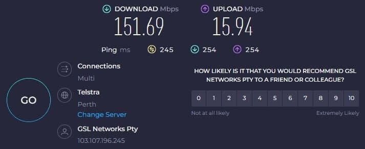 Nordvpn Prueba De Velocidad Australia Nueva