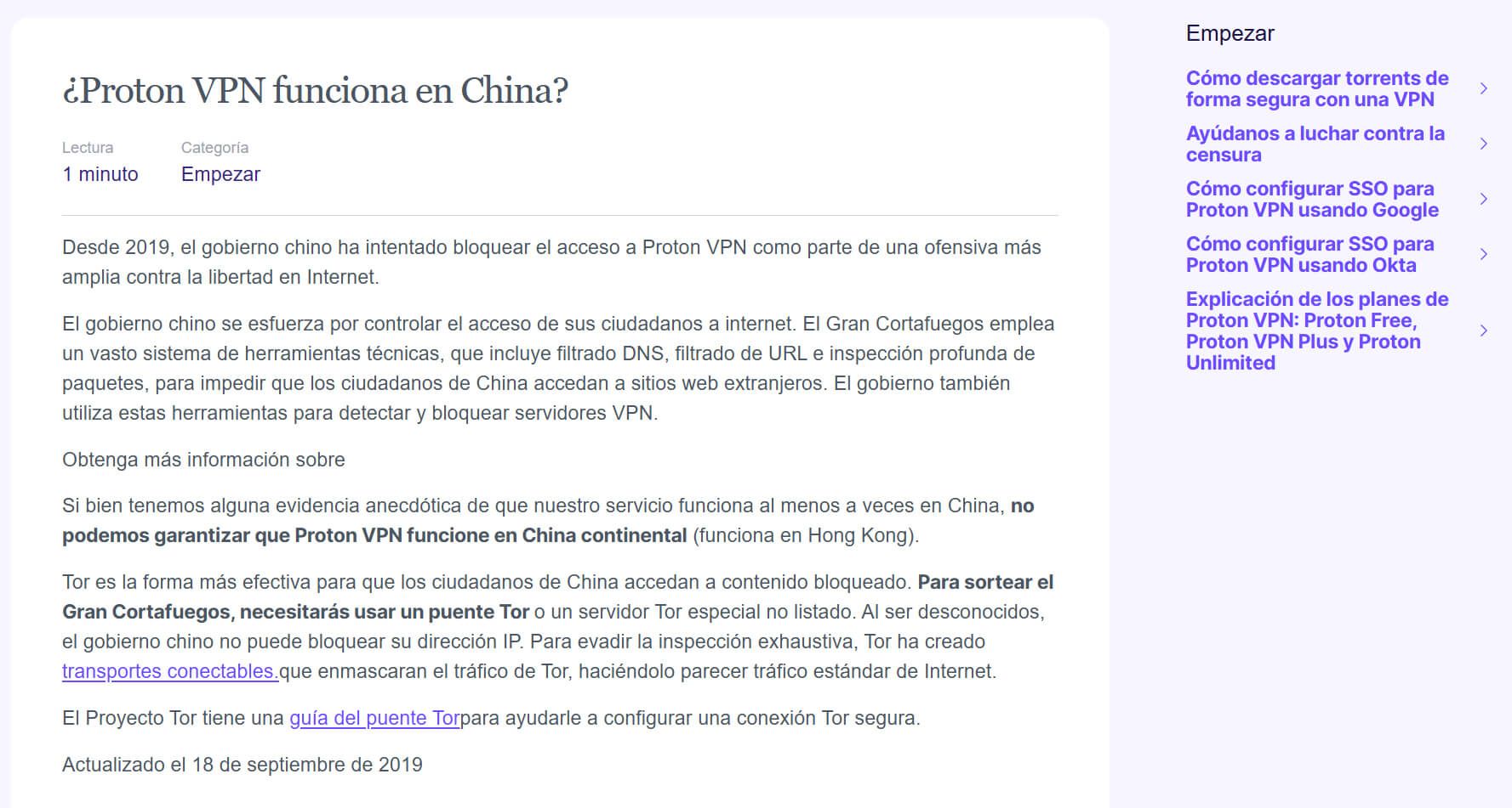 Articulo Proton Vpn Funciona En China