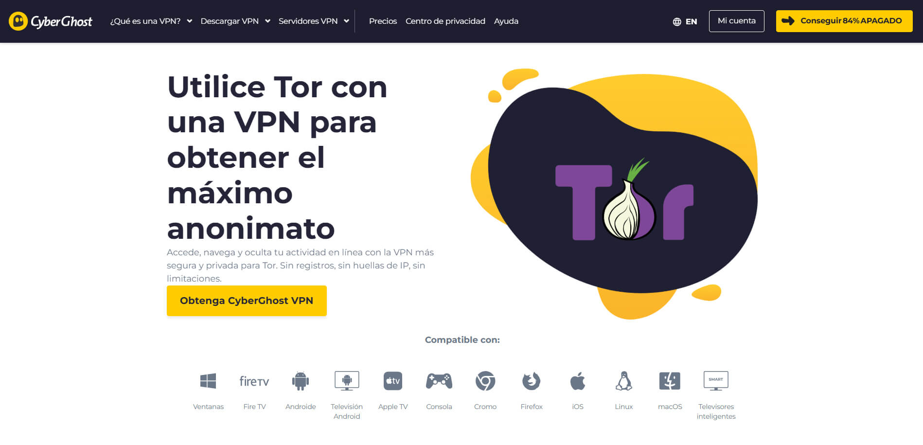 Cyberghost Para Tor