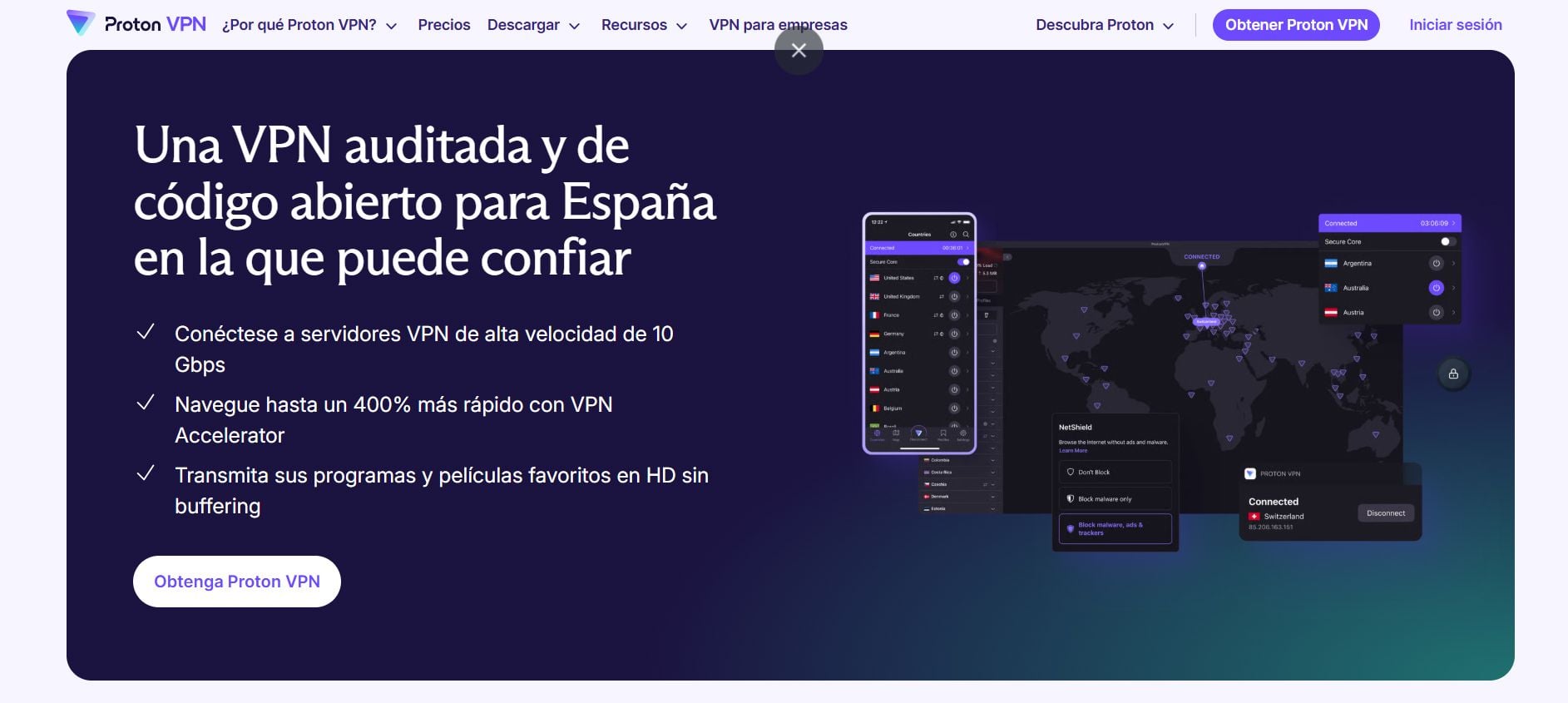 Proton Vpn España