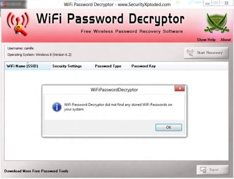 wifi password decryptor gratuit