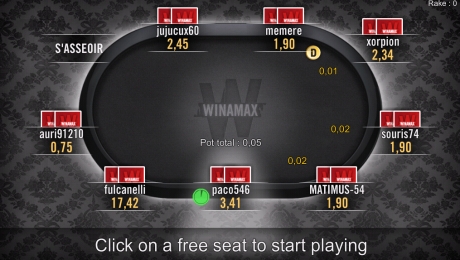 winamax poker 01net
