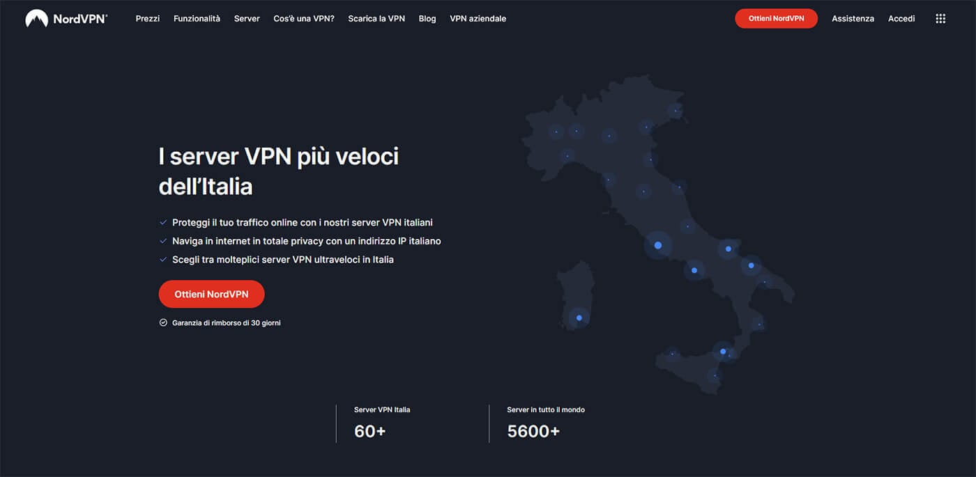 NordVPN Italia