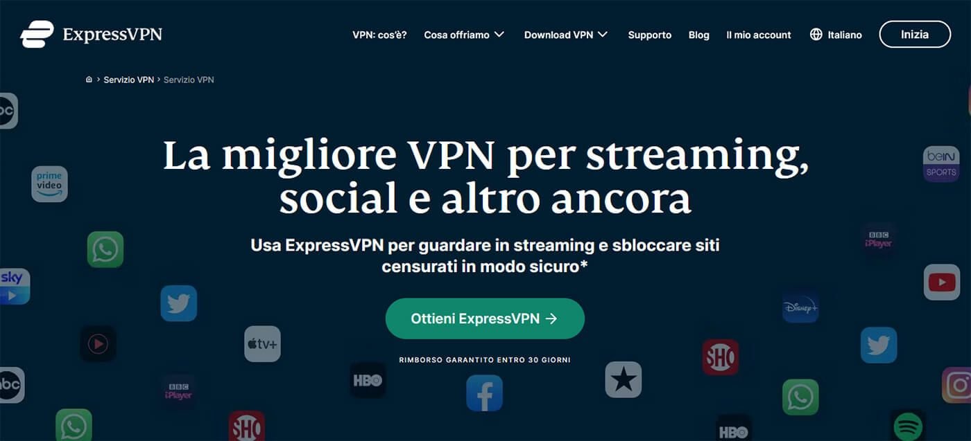 ExpressVPN VPN Streaming