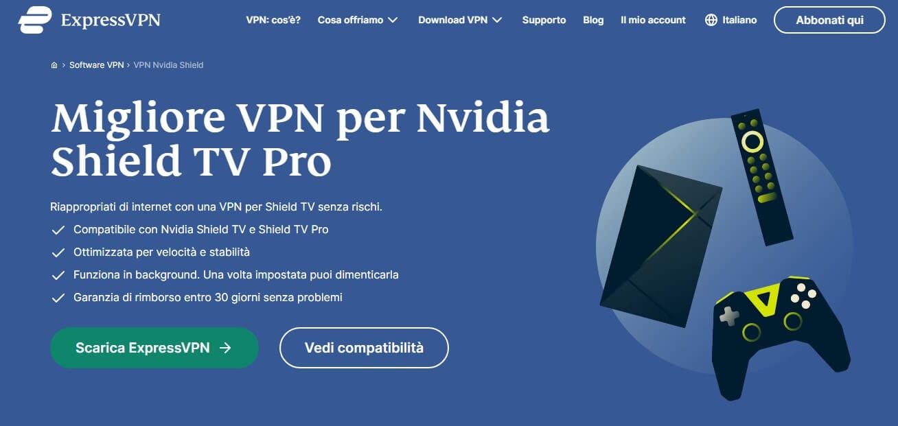 Expressvpn Nvidia Shield